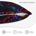 thumbnail image 5 of Bingfone Sea Turtle Linen Throw Pillow Covers Cushion Case Pocket Button Vintage Farmhouse Pillowcase for Sofa Couch Bed 18"x18", 5 of 9