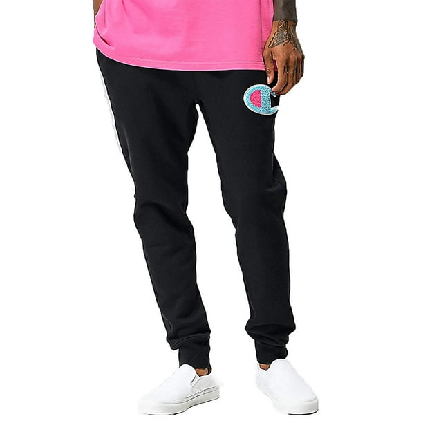 champion women's reverse weave jogger with chenille c logo