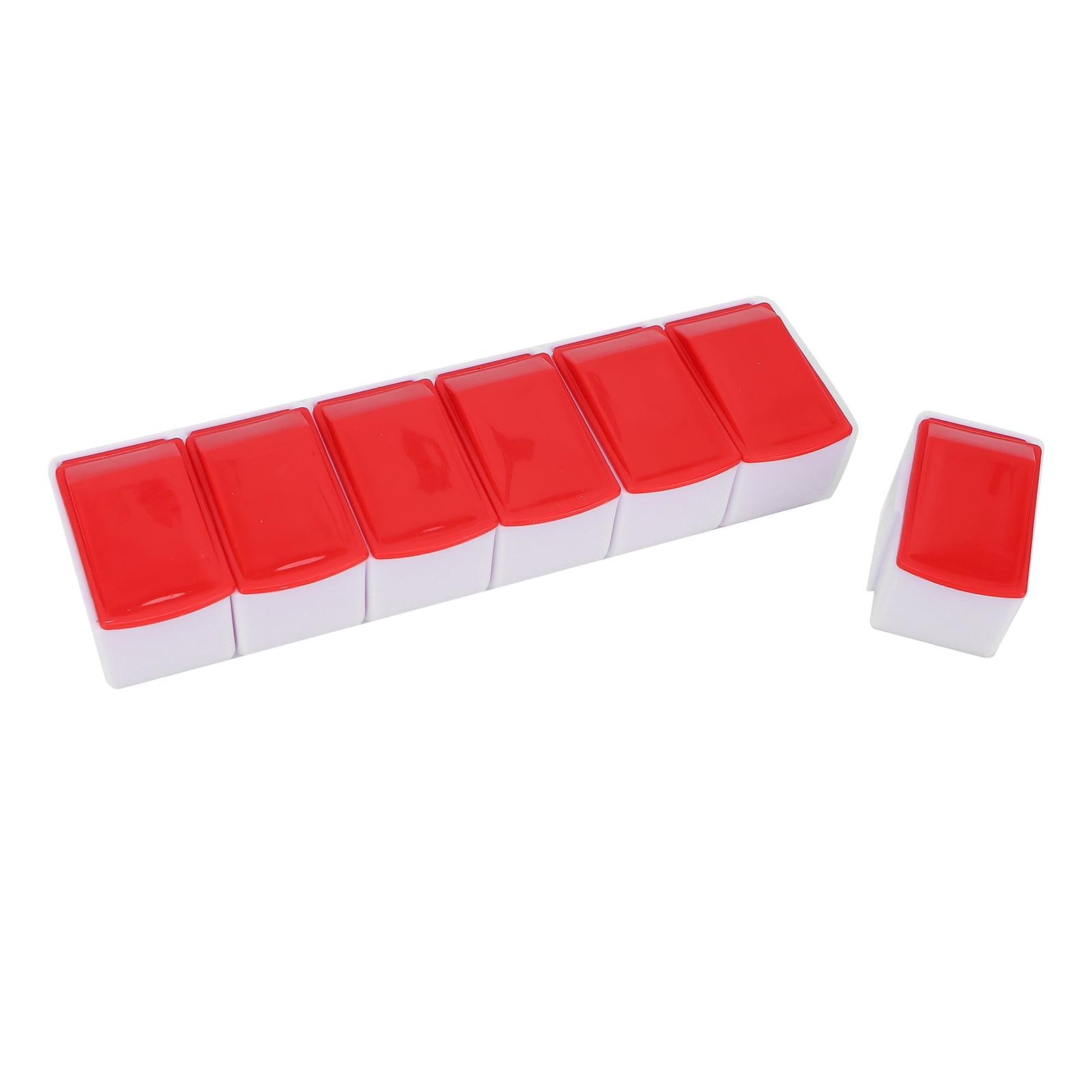 Weekly Pills Organizer, Keep The Pill Box Lid Tightly Closed 7-Day Pills Organizers Pills Organizer  For Home For Work For Travel For Outdoor Activities.