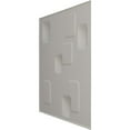 thumbnail image 4 of Ekena Millwork 19 5/8"W x 19 5/8"H Avila EnduraWall Decorative 3D Wall Panel, Universal Pearl Metallic Sea Mist (12-Pack for 32.04 Sq. Ft.), 4 of 6