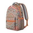 thumbnail image 2 of Sacred Symbolic Mandala Students Backpack Fashion Backpack with Vintage Traditional Mandala and Abstract Ornamental Pattern, Comfortable and Durable for School, 2 of 5