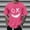 Red, variant on Yaoyar Summer Fashion Casual Men's Round Neck Graffiti Expression Pattern Printed T-shirt Top Pink,L