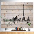 thumbnail image 2 of Design Art - Paris avec Silhouette Eiffel, 2 of 5