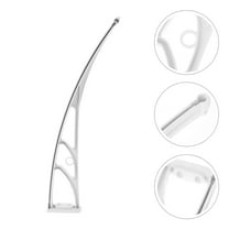 VERDANVERSE Awnings Brackets for Windows White 1Pack 23.6x4.3x1.6in