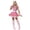 Pink, variant on Elegant Bunny Performance Costume for Adults Festive Holiday Party Dress with and Tail