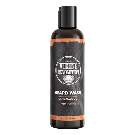 Viking Revolution, Beard Wash, Sandalwood, 8 fl oz.