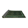 thumbnail image 2 of Ahgly Company Indoor Rectangle Oriental Turquoise Blue Traditional Area Rugs, 2' x 3', 2 of 4