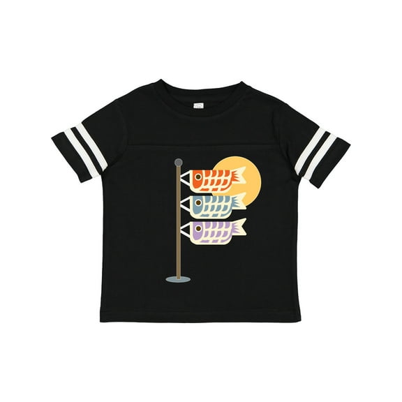 Inktastic Japanese Carp Fish Flags Boys or Girls Toddler T-Shirt