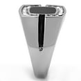 thumbnail image 4 of Anillo Color Plata Para Hombres de Acero Inoxidable Onyx Cuadrado en Linea, 4 of 4