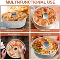thumbnail image 2 of HuiXinOu 7.7 Inch Round Chiffon Cake Pan 30 Pack Aluminum Tube Cake Molds Baking Tin Tray for Home Kitchen Bakery Cake Baking Supplies, 2 of 6