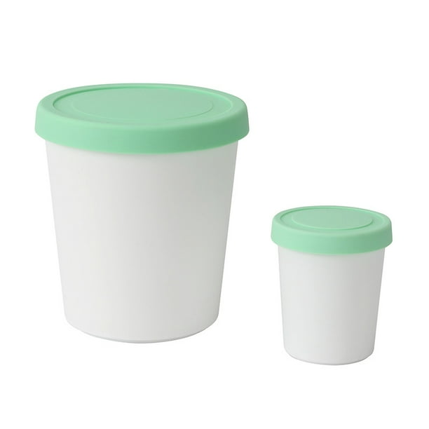 2 pieces, 1 large and 1 small for homemade ice cream reusable ice cream