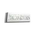 thumbnail image 2 of Epic Graffiti 'American Italian Kitchen' by Cindy Jacobs, Canvas Wall Art, 36"x12", 2 of 8