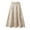 Beige, variant on LEEy-world Skirts For Women Women's Elastic Waist Pull on Comfy Skirt Coffee,S