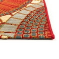 thumbnail image 3 of Liora Manne Marina Circles Indoor Outdoor Area Rug Saffron, 3 of 9