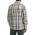 thumbnail image 2 of Wrangler® Men's Long Sleeve Plaid Shirt, Sizes S-5XL, 2 of 4