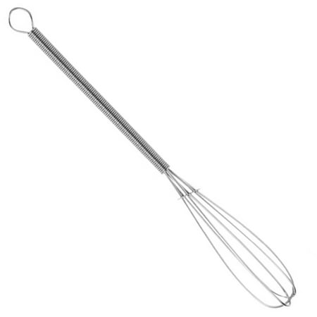 

Kitchen Whisk Stainless Steel Manual Mini Egg Beater Baking Whisk for Blending
