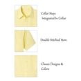 thumbnail image 3 of Boys Short Sleeve Casual Dress School Uniform Shirts (Big Boys, Little Boys), 3 of 7