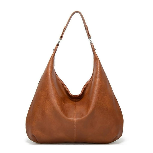 Bolso de mano para mujer, bolso de mano para mujer, bolso de hombro con asa superior de piel sintética suave y gran capacidad.