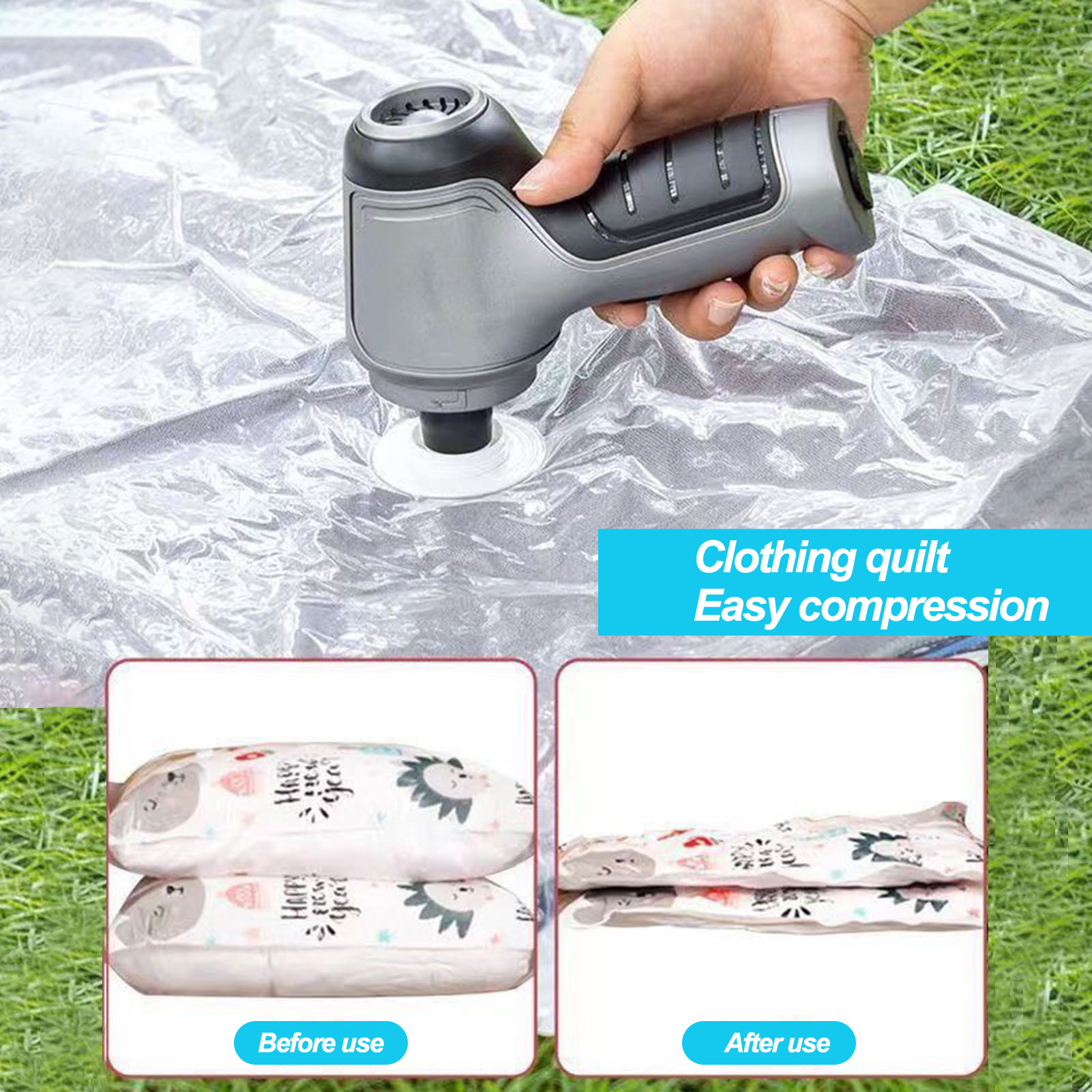 Pebbuoy Electric Air Duster Car Vacuum Cleaner High Power 5000Pa Strong Suction Rechargeable Portable Handheld Dust Remover