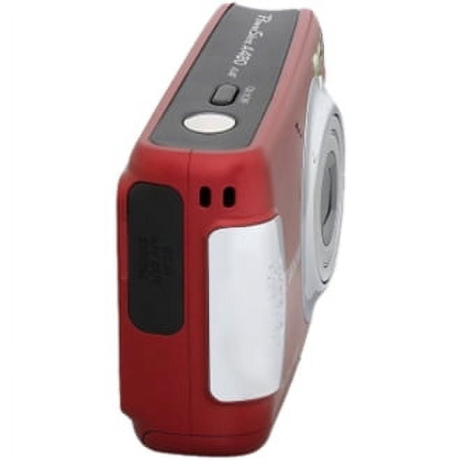 Canon PowerShot A480 - Cámara digital de 10 MP con zoom óptico de 3,3 xy  LCD de 2,5 pulgadas (rojo profundo)