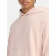 thumbnail image 4 of No Boundaries Boxy Fit Cropped Sweatshirt Hoodie, Men's & Big Men's, 4 of 5