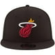 thumbnail image 2 of Gorra Snapback New Era NBA Miami Heat unisex para adultos, color negro, 2 of 6
