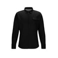 thumbnail image 6 of Button Down Shirts for Men Long Sleeve Business Casual Tops Chest Pocket Regular Fit Office Dress Blouse (3XL, Black), 6 of 7