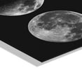 thumbnail image 3 of Kate and Laurel x The Creative Bunch Studio Collaboration, Mod Moon It’s Just a Phase Floating Acrylic Art, 23x31, Black and White Moon Phase Art for Wall, 3 of 10