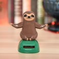 thumbnail image 2 of BeigeSloth Solar Dancing Toys Animal Figure Toy Car Oficina Escritorio Decoración Dancing Animal, 2 of 5