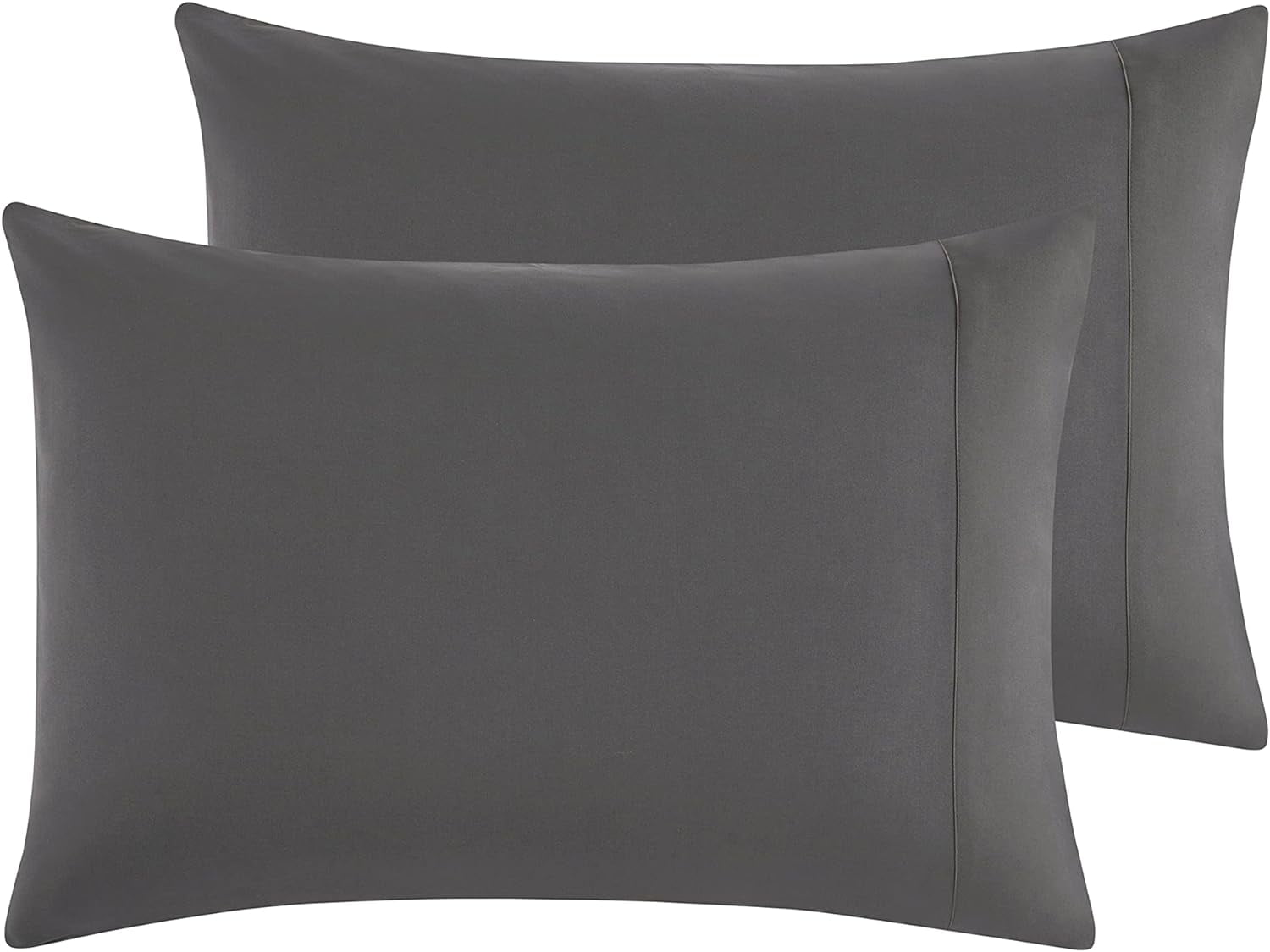 Pillow Cases King Soft King Pillow Cases King Size Pillow Cases King Pillow Cases Set of 2 Premium Hotel Pillowcases King Size Charcoal Gray