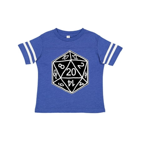 

Inktastic 20 Sided Black Dice Gift Toddler Boy or Toddler Girl T-Shirt