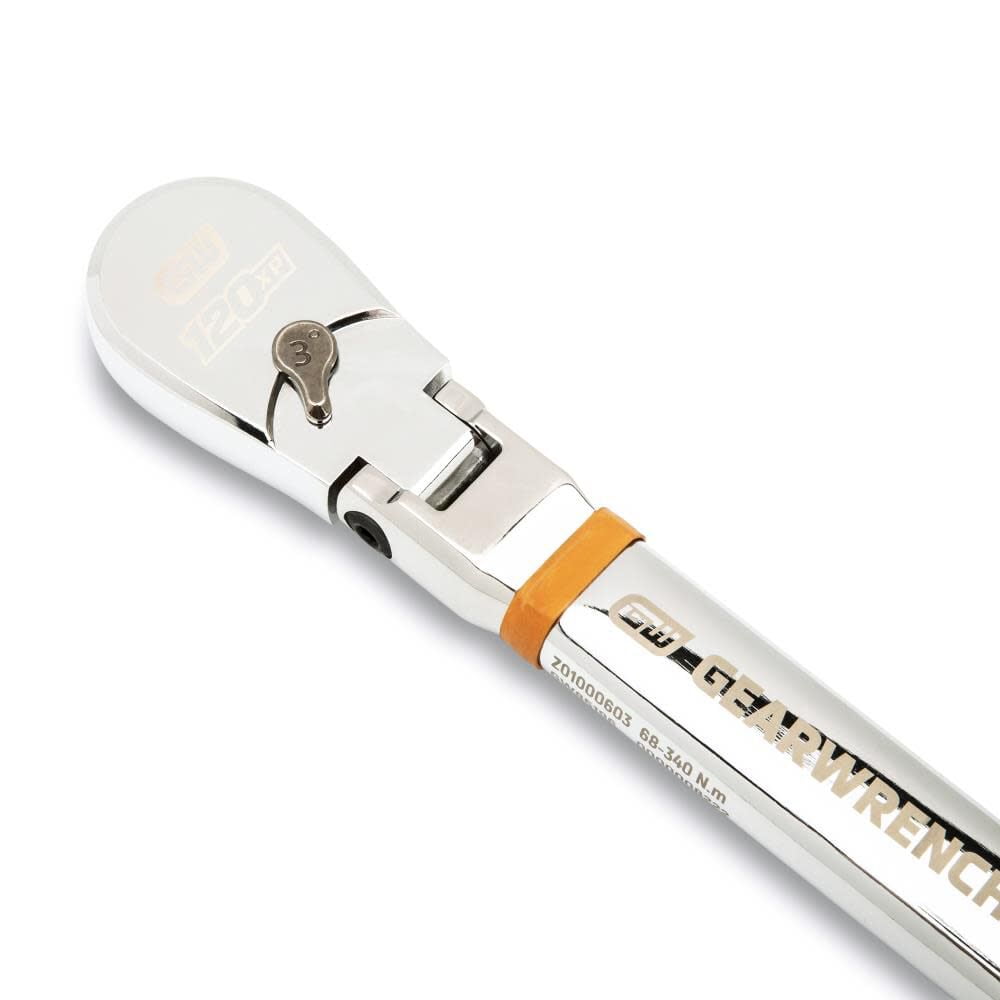 GEARWRENCH 1/2" Drive 120XP Flex Head Electronic Torque Wrench with Angle - 85196