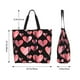 thumbnail image 5 of Easygdp Hearts Bolsas Tote para Mujer, Bolsos de Hombro para Viaje, Bolsos de Mano de Gran Capacidad para Compras y Trabajo, 5 of 8