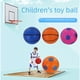 thumbnail image 2 of Juguete inflable de PVC, pelota de baloncesto pequeña, pelota pequeña de 16 cm, juguete para bebés, juguetes de entrenamiento para niños, 2 of 3
