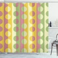 thumbnail image 1 of Ambesonne Abstract Shower Curtain, Retro Geometric Stripe, 69"Wx84"L, Multicolor, 1 of 3