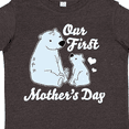 thumbnail image 4 of Inktastic Our First Mothers Day with Polar Bears Boys or Girls Toddler T-Shirt, 4 of 5