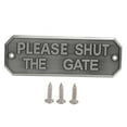 thumbnail image 2 of Wall Door Sign,Gate Sign Plaque Embossed Sign Plaque Gate Sign Plaque Superior Craftsmanship, 2 of 14
