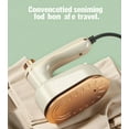 thumbnail image 5 of Steam Iron,  Portable Steamer for Clothes, 2-In-1 Steamer and Iron, Continuous Steam & Dry Ironing, Compact Lightweight Design with 30ml Water Tank for Home & Travel Use, 5 of 7
