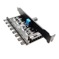 thumbnail image 4 of serony 12V Computer PC Case Cooling Fan Hub Regulator 4Pin 3Pin Speed Controller 3, 4 of 4