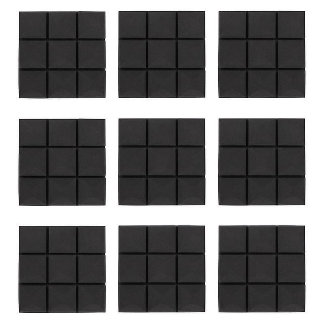 12 paneles acústicos de estudio.