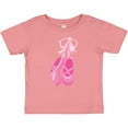 thumbnail image 3 of Inktastic Ballet Shoes, Ballet Slippers, Ballet Dance - Pink Girls Baby T-Shirt, 3 of 5