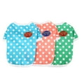 thumbnail image 2 of Meidiya 3 Packs Pet Shirts Puppy Dot Shirts Pet T-shirt Dog Sweatshirt Cute Dog Clothing Dog Pullover Soft Breathable Shirt Cozy Costume for Small Pet Dogs Apparel, 2 of 7