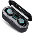 thumbnail image 2 of Audífonos Inalámbricos Bluetooth 5.0 Fralugio F9-8 con Power Bank Sport, 2 of 5