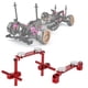 thumbnail image 5 of Kit de montaje de carrocería invisible de aluminio magnético para coche de carreras HSP 1/10 RC rojo Sincero, 5 of 9