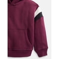 thumbnail image 5 of Wonder Nation Boys' Varsity Fleece Hoodie, Sizes 4-18 & Husky, 5 of 6