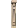 thumbnail image 2 of Ekena Millwork 4"W x 20"D x 24"H Olympic Block Rough Sawn Bracket w/ Offset Brace, Douglas Fir, 2 of 25