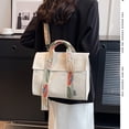 thumbnail image 2 of Transemion Canvas Functional And Practical Crossbody Bag Versatile For Everyday Classic And Timeless Handbags Beige 1Set, 2 of 6