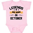 thumbnail image 3 of Inktastic Legends Are Born in October Boys or Girls Baby Bodysuit, 3 of 5