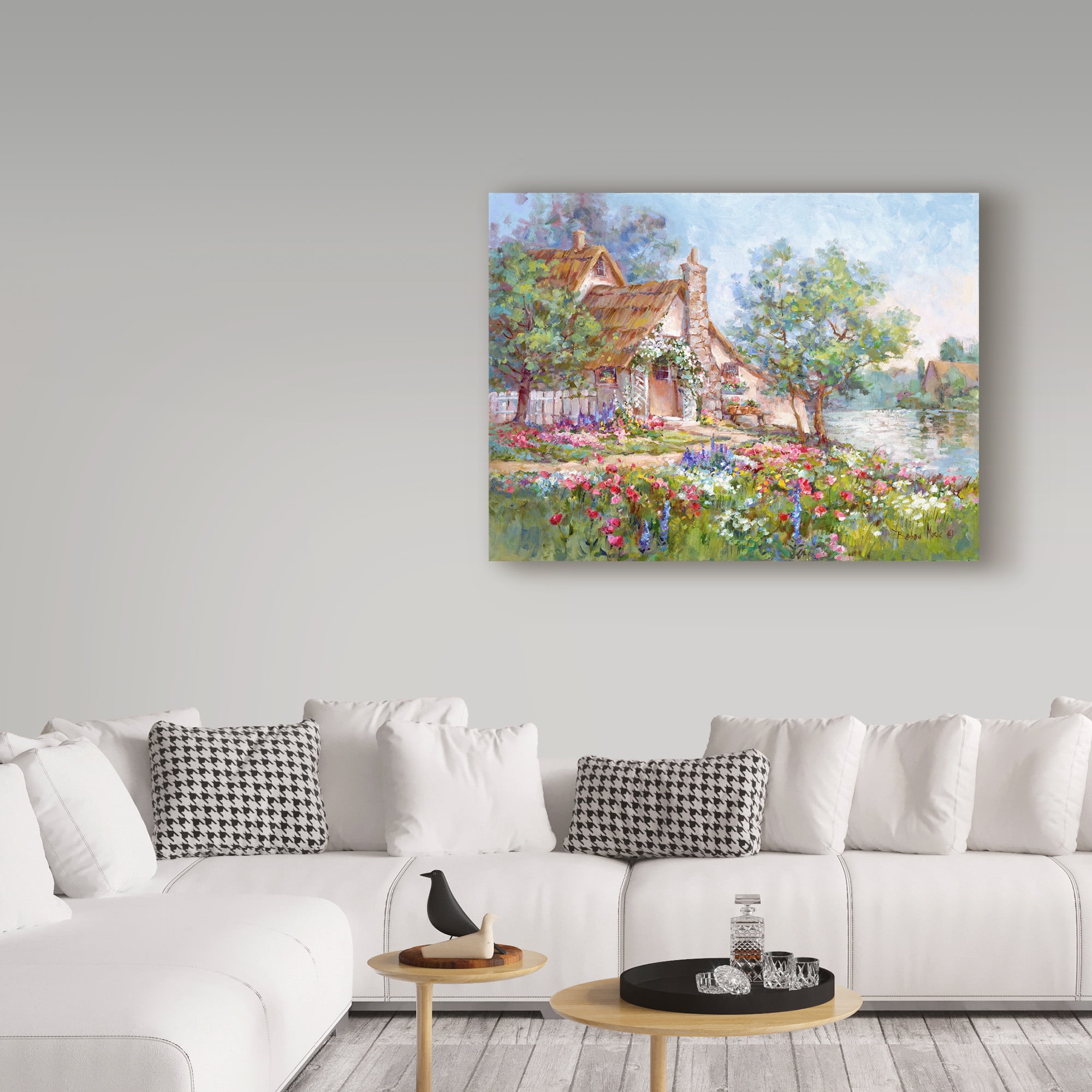Trademark Fine Art 'Summer Retreat' Canvas Art by Barbara Mock