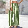 thumbnail image 5 of Plebaso Palazzo Pants for Women Casual Drawstring Wide Leg Pants Womens Flowy Summer Trousers with Pockets, 5 of 7